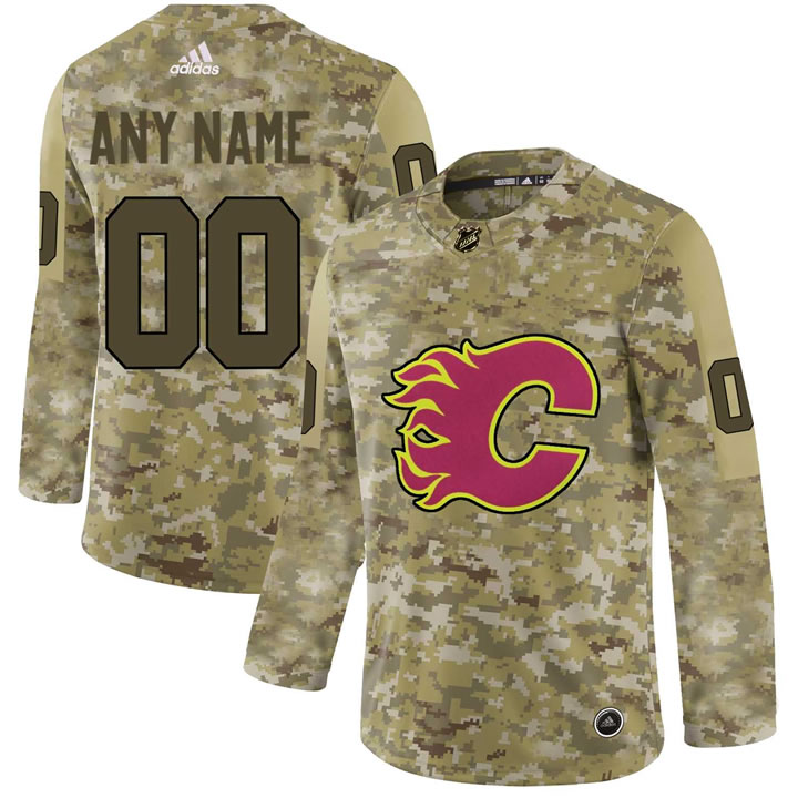Calgary Flames Camo Men's Customized Adidas Jersey,We sell and wholesale Calgary Flames Camo Men's Customized Adidas Jersey on line form chian!